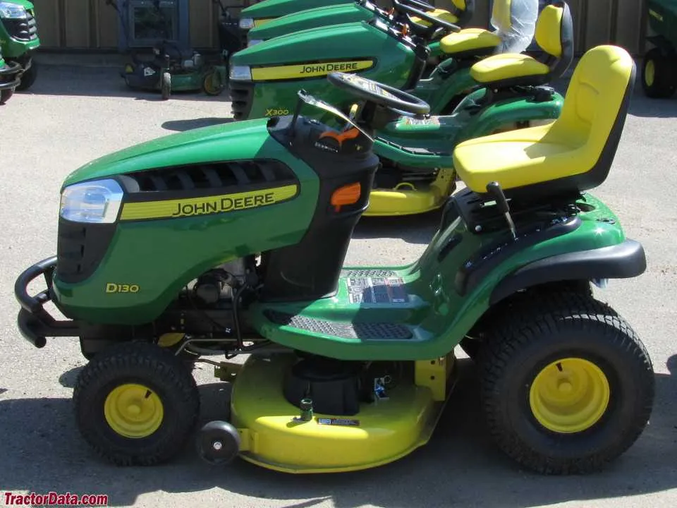 john deere tractor tires d130 specs