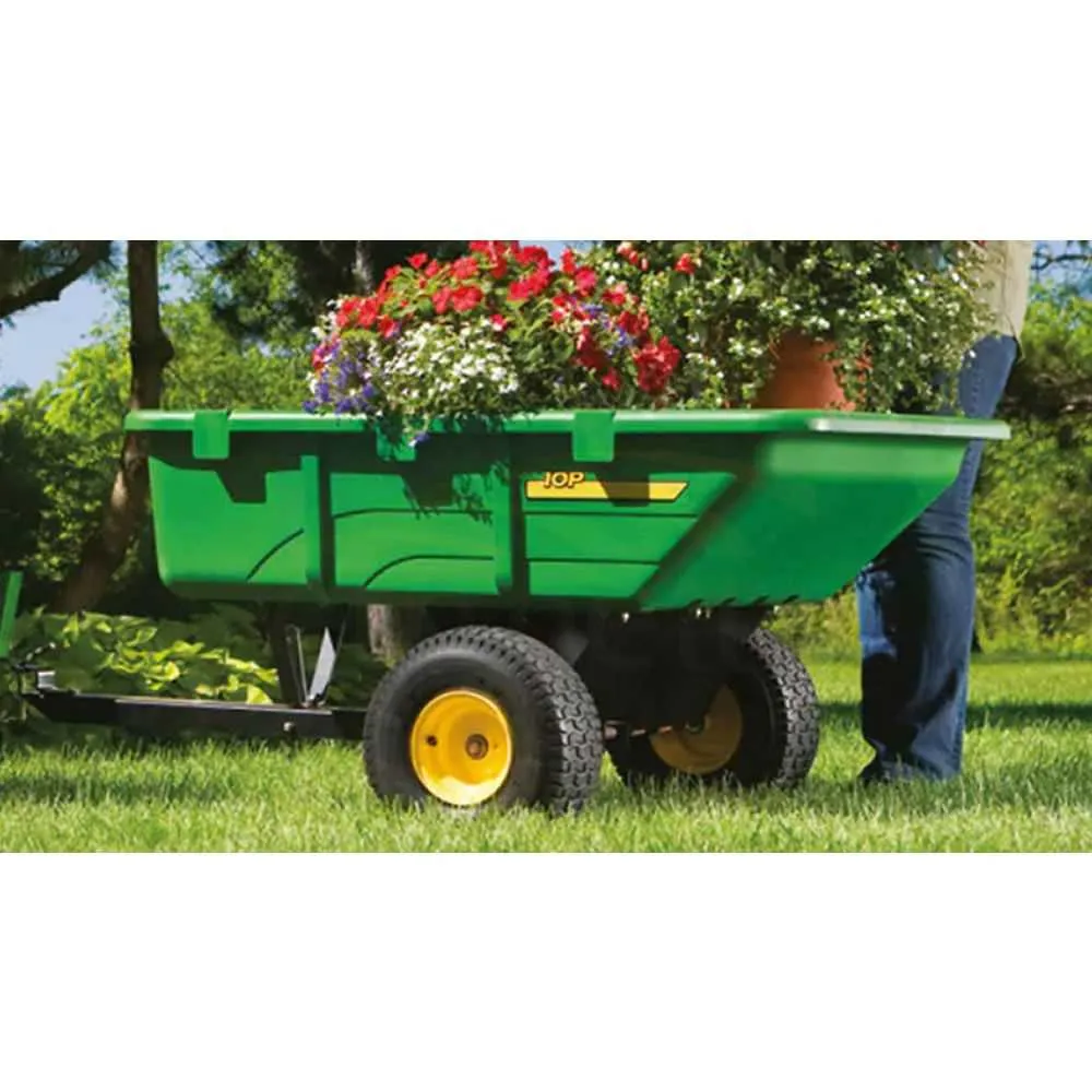 john deere trailer poly cart specs
