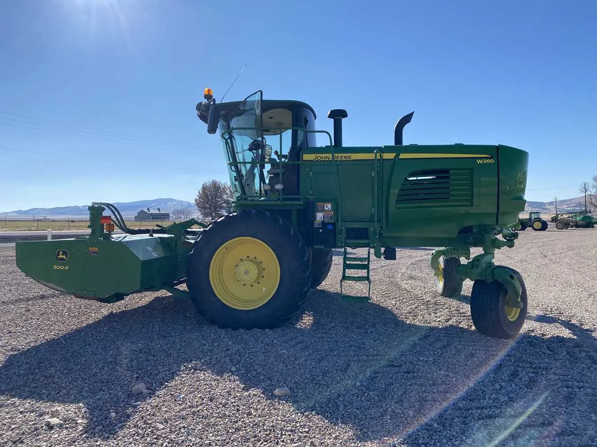john deere w260 specs