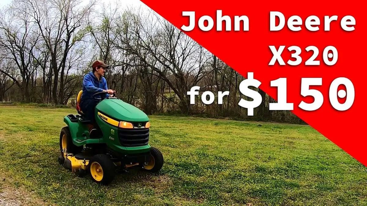 john deere x320 lawn tractor specs