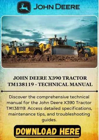 john deere x390 oil change specs