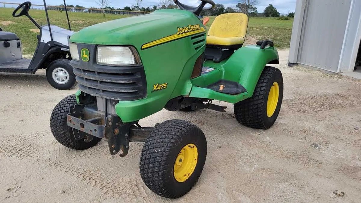 john deere x475 specs