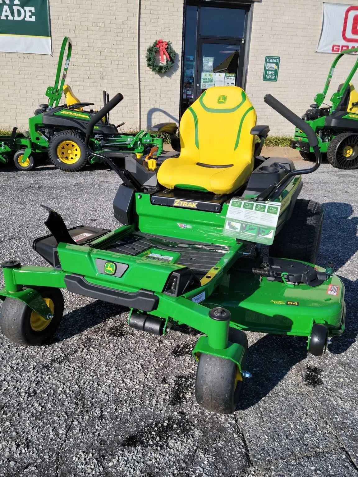 john deere z330r specs