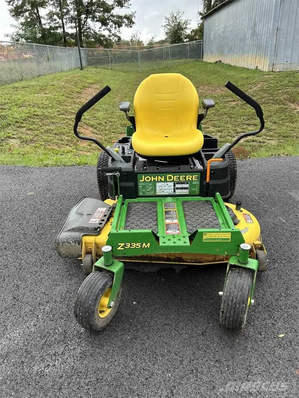 john deere z335m specs