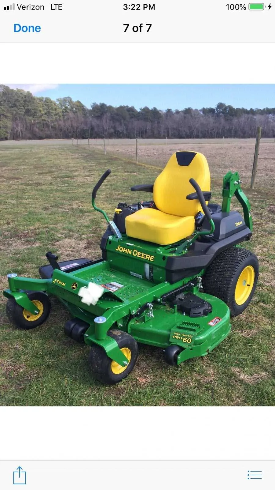 john deere z730m specs