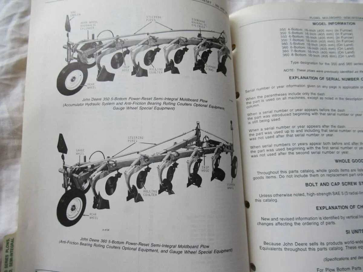 specs john deere 360