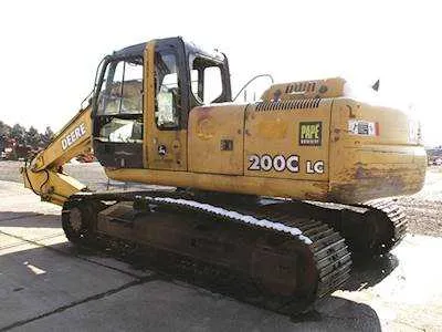 john deere 200c specs