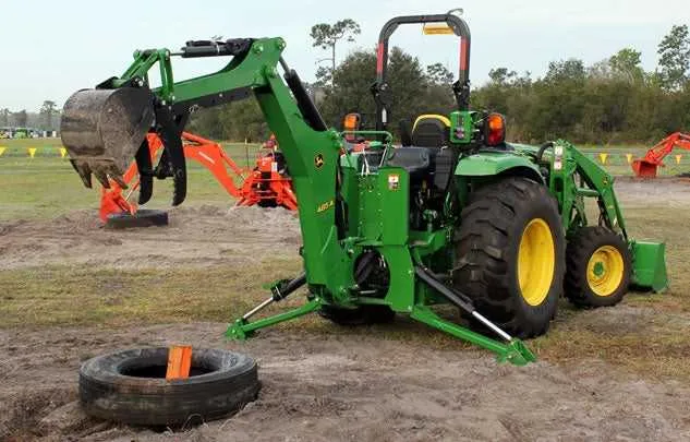 specs on a 2014 john deere backhoe