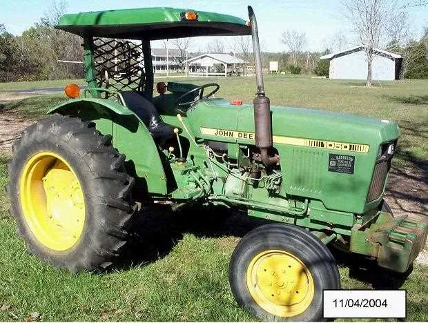 1050 john deere tractor specs