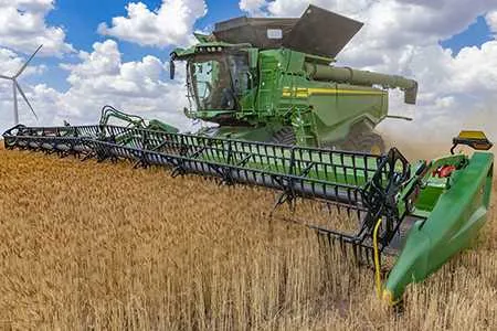 x9 john deere combine specs