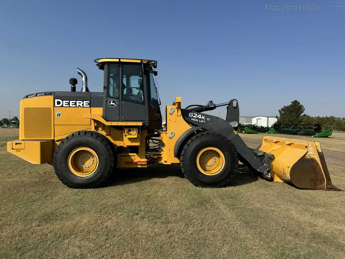 john deere 624k loader specs