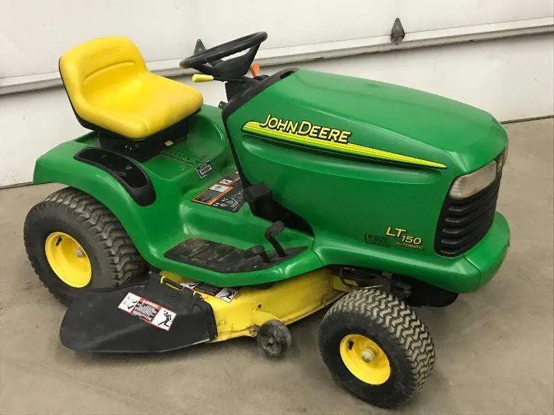 john deere riding mower specs