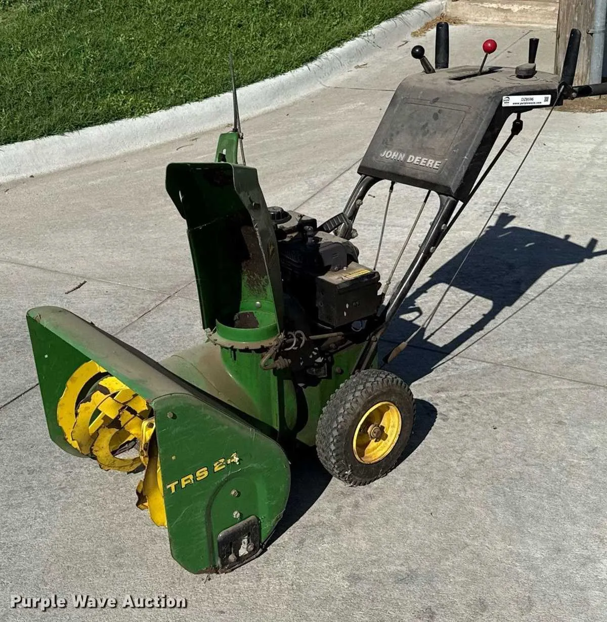 john deere trs24 snowblower specs