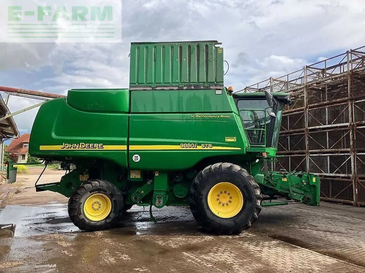 john deere 950 combine specs