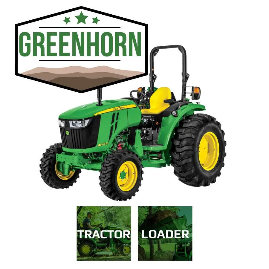 specs on a john deere 4044r compaqct tractor