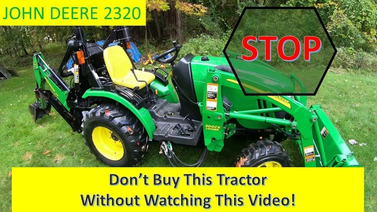 2010 john deere 2320 specs