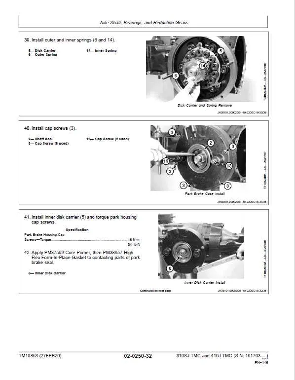 310sj john deere specs
