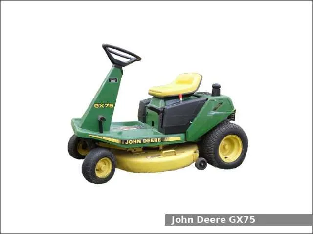 john deere gt375 mower specs