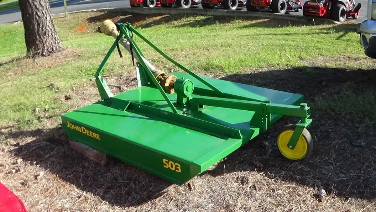 john deere 717 brush hog specs