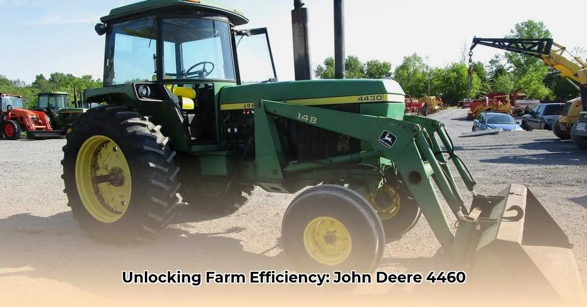 john deere 4460 specs