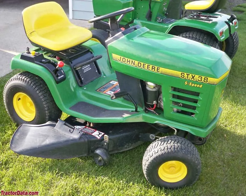 john deere specs stx38