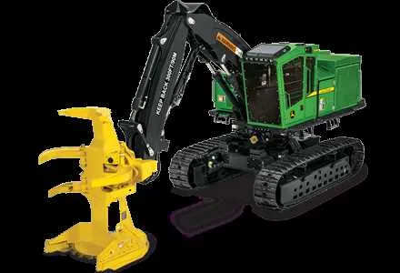 john deere 959k feller buncher specs