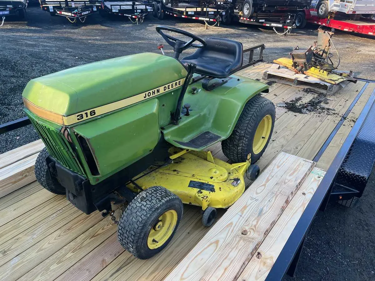 john deere model 316 specs