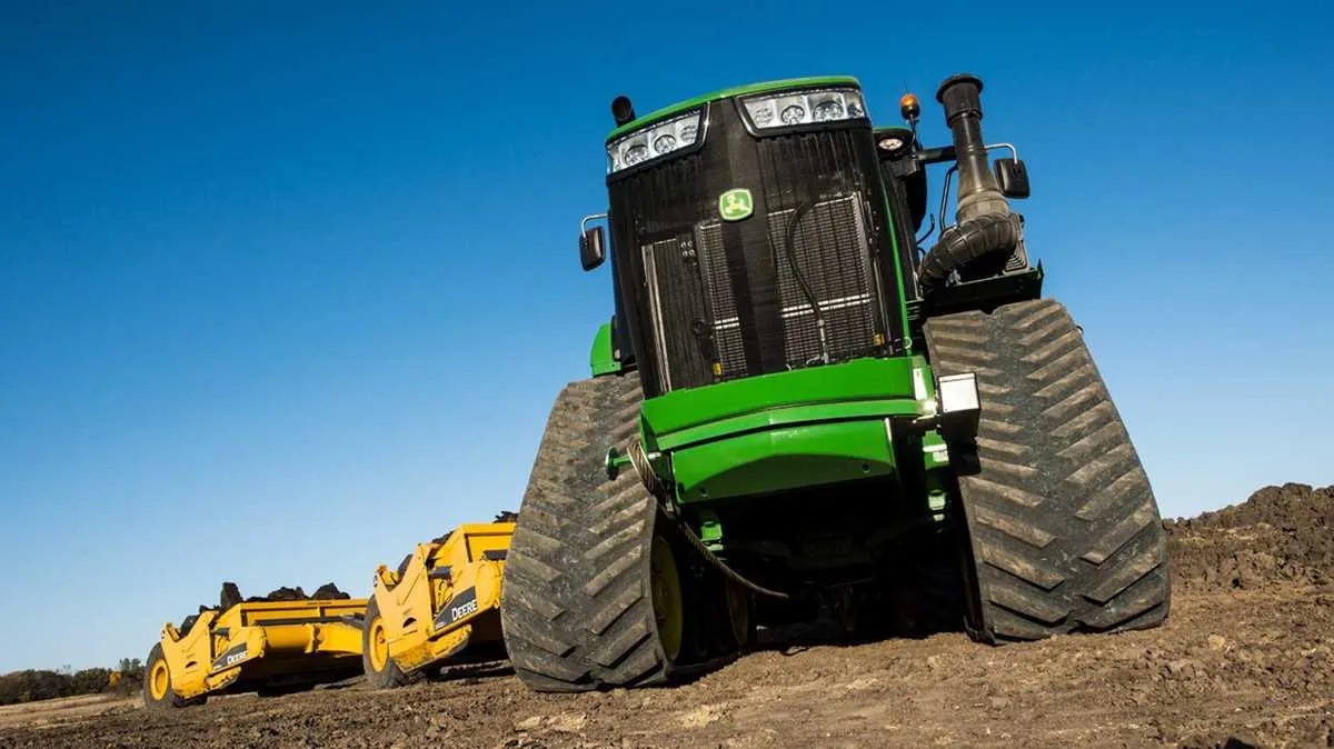 john deere 9560r scraper special specs