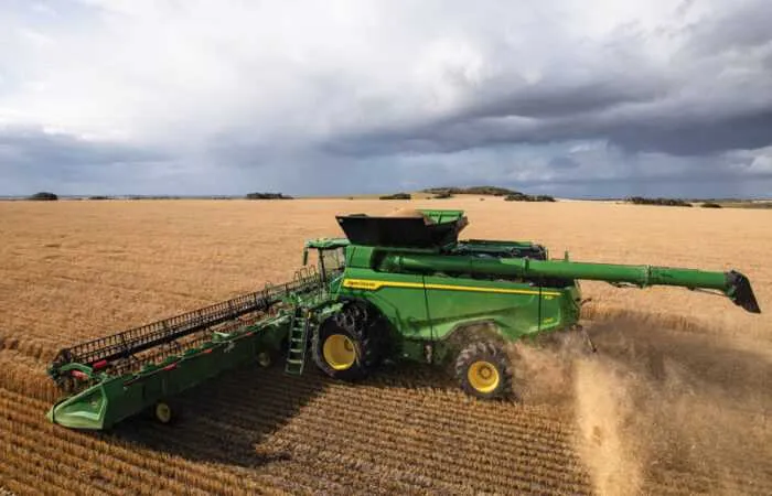 john deere 9660 combine specs