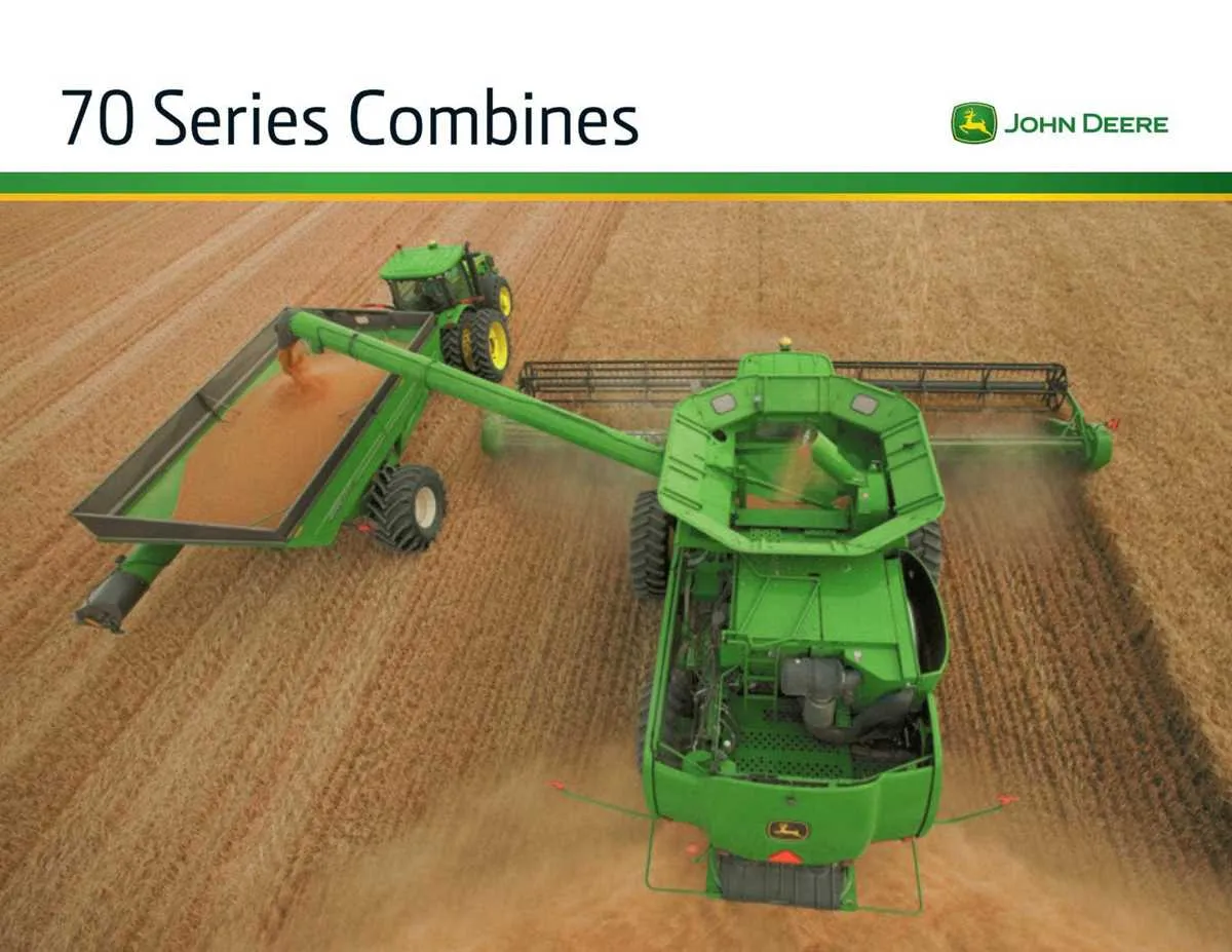 john deere 70 series combine specs