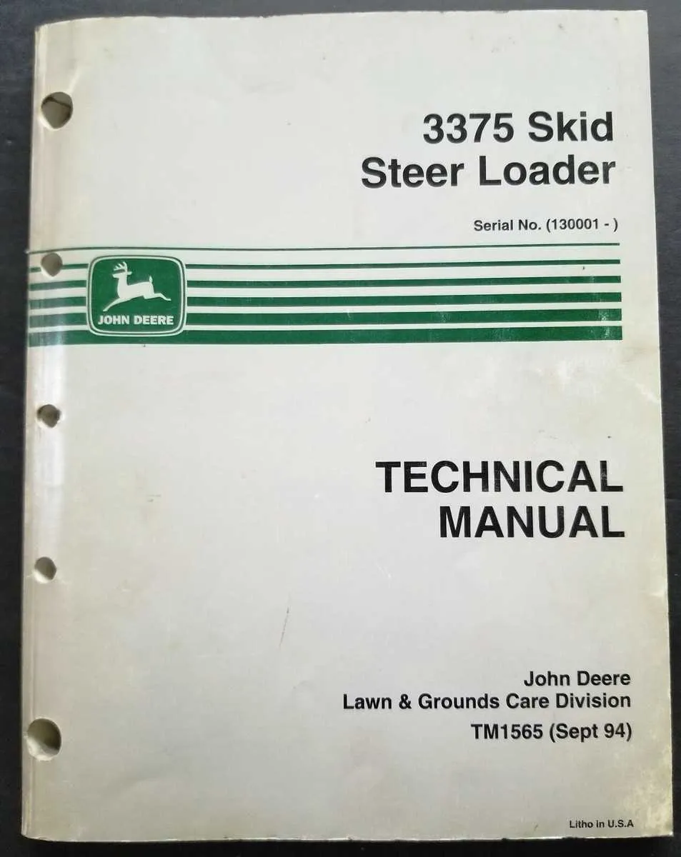 john deere 3375 specs