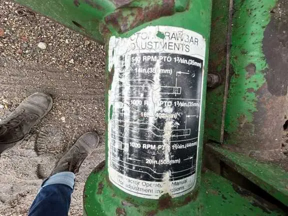 john deere 1518 rotary cutter specs