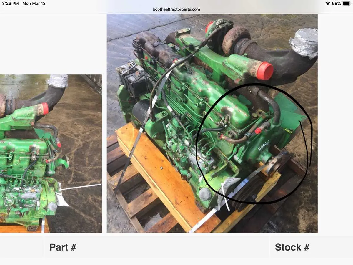 john deere 6600 specs