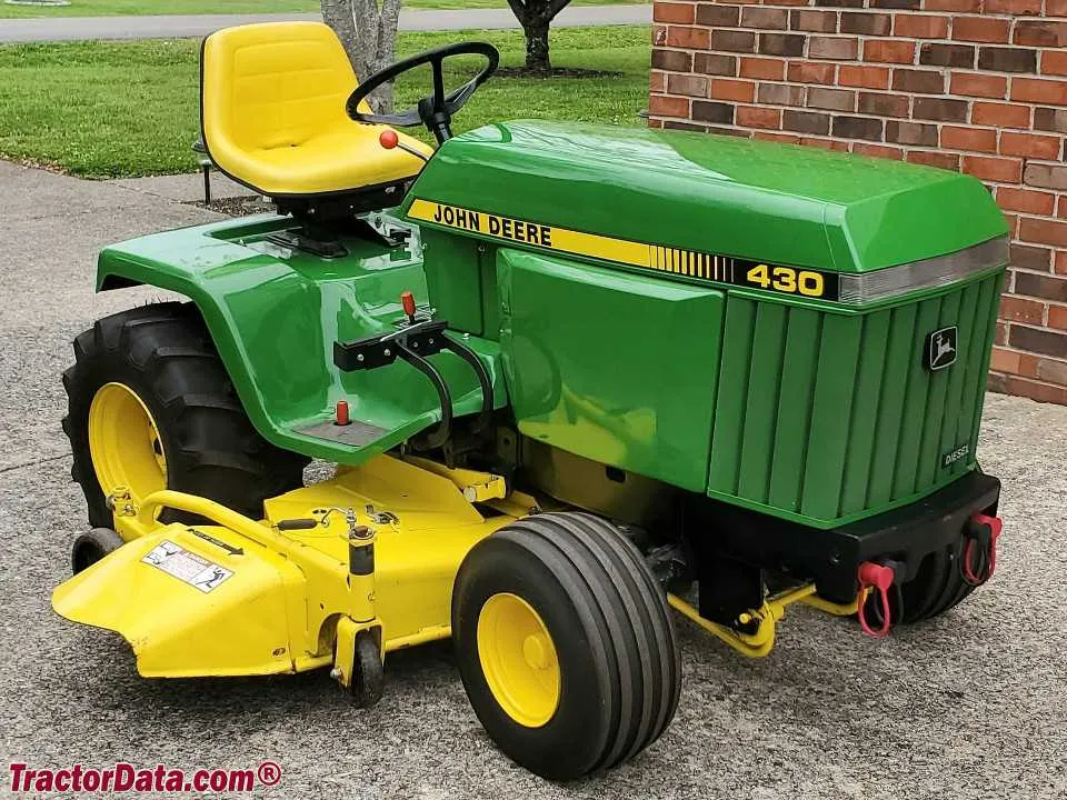 john deere 430 backhoe specs