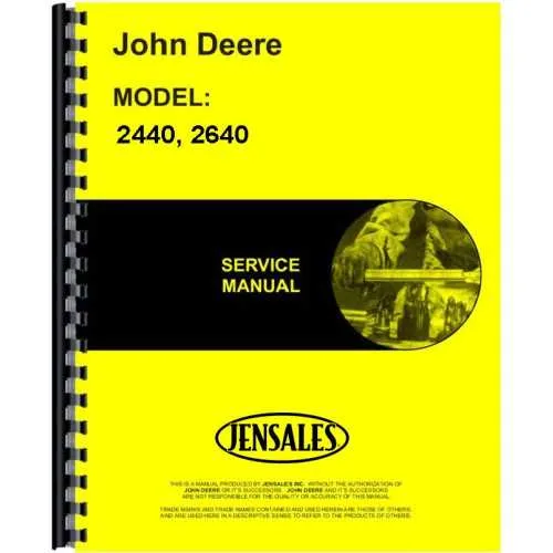 specs john deere 2640