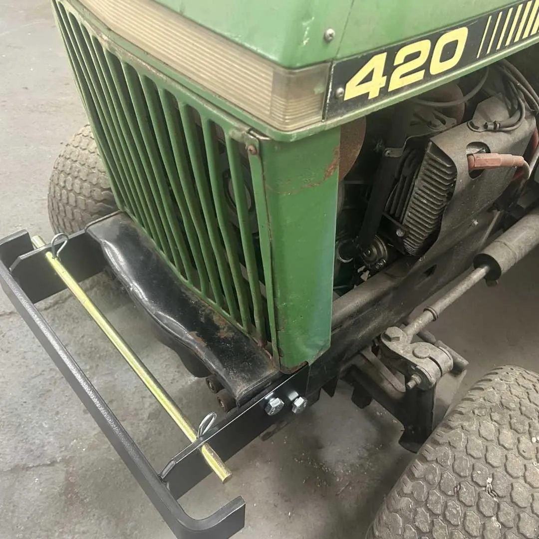 420 john deere mower specs