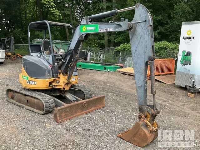 john deere mini excavator 35d specs