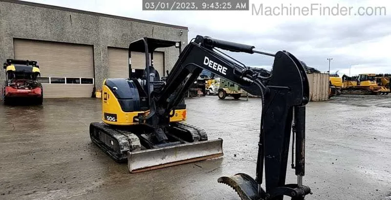 john deere 50g long arm specs