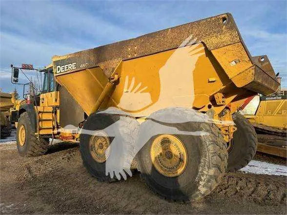 john deere 460e haul truck specs