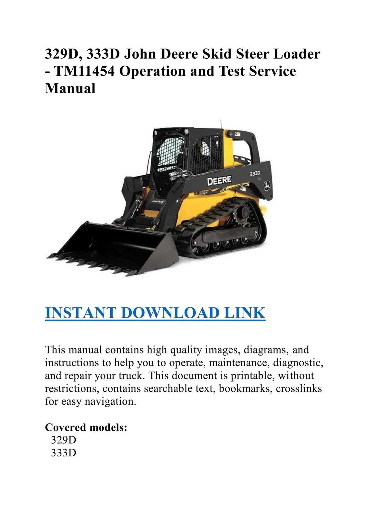 john deere 333d skid loader specs john deere 333d skid loader specs