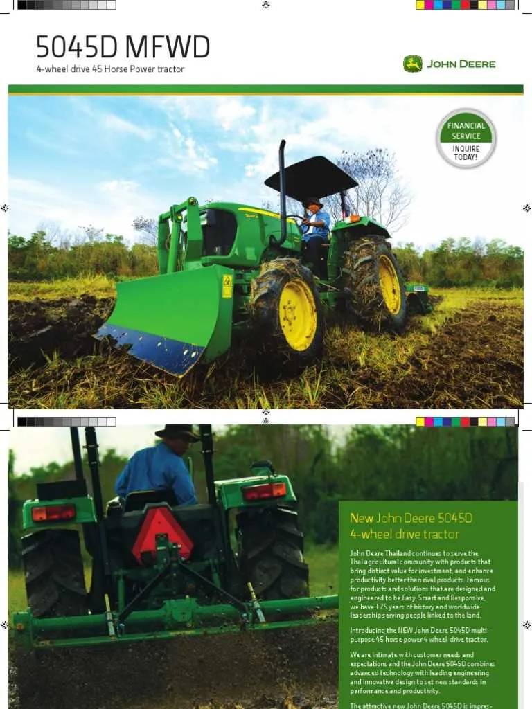 john deere 5045d specs
