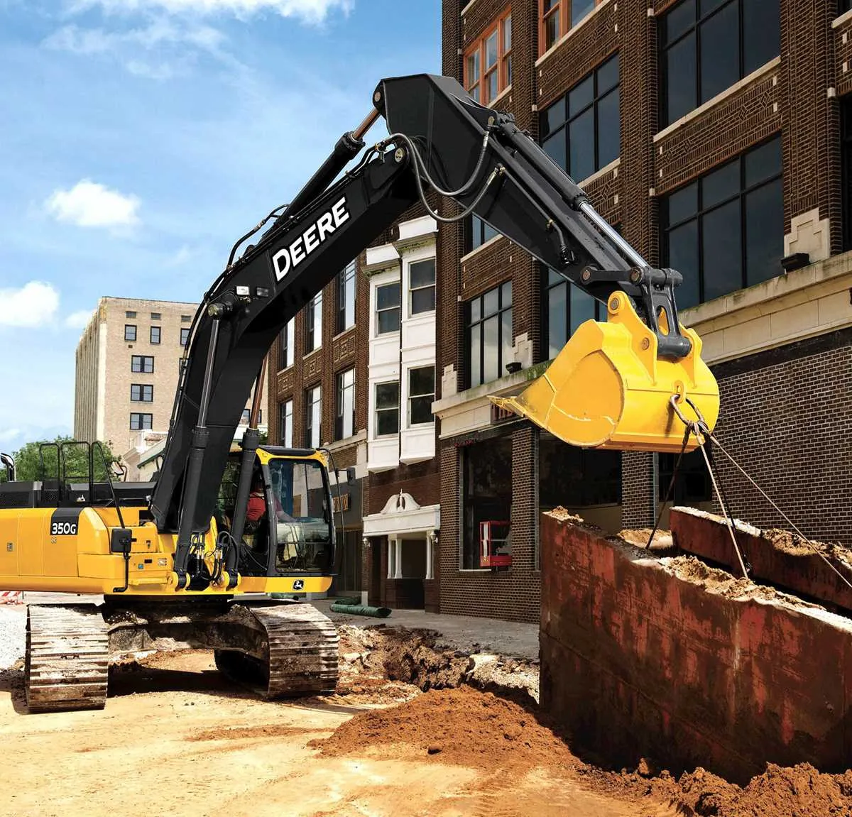 john deer 350g specs