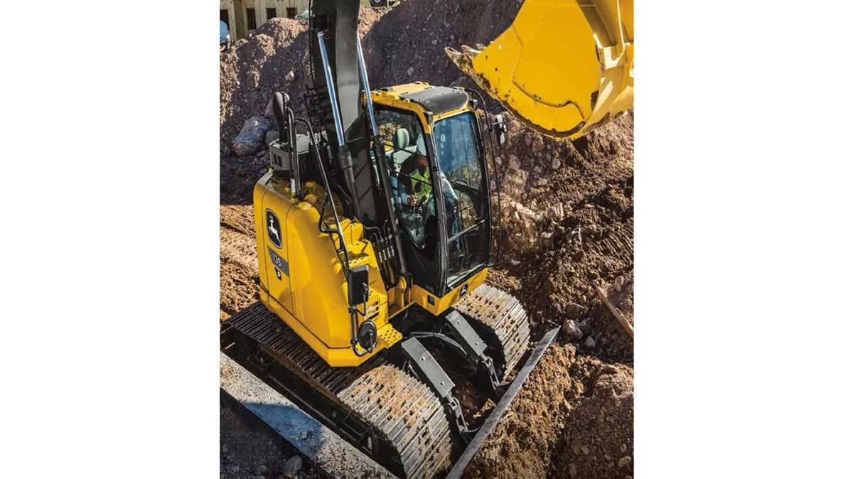 john deer d135 excavator specs