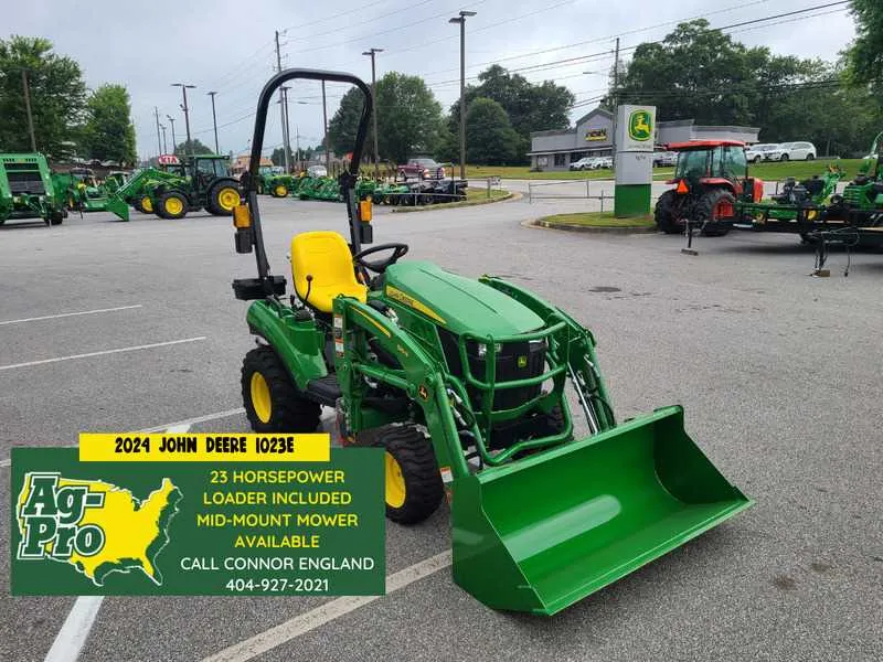 john deere 1023e loader specs