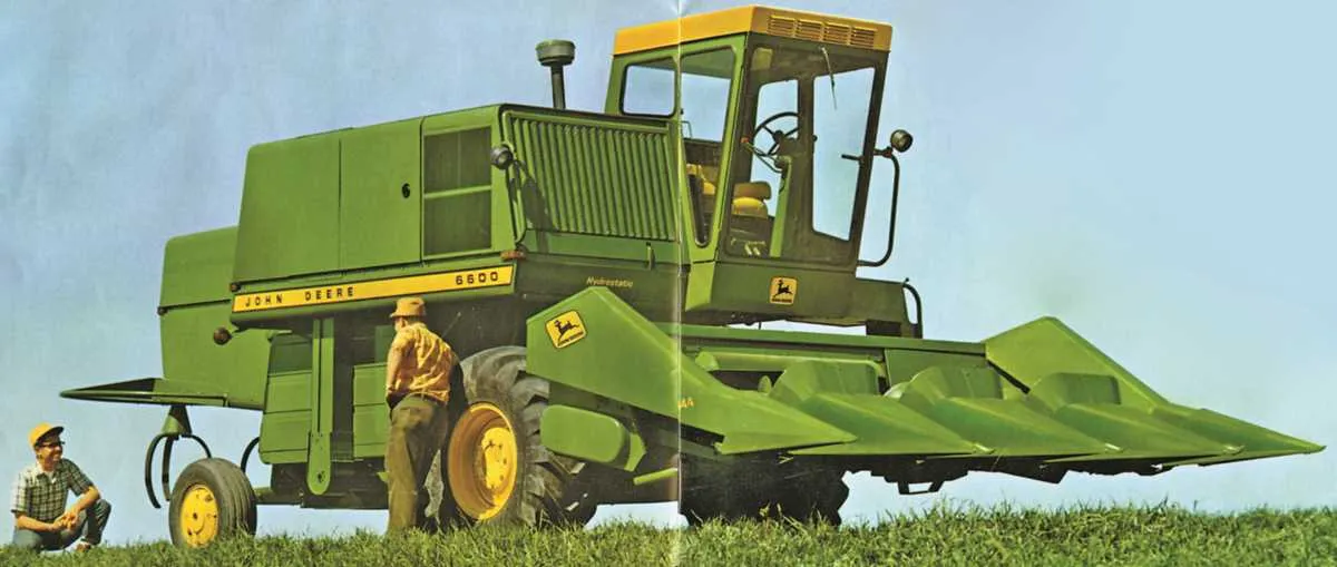 john deere 105 combine specs