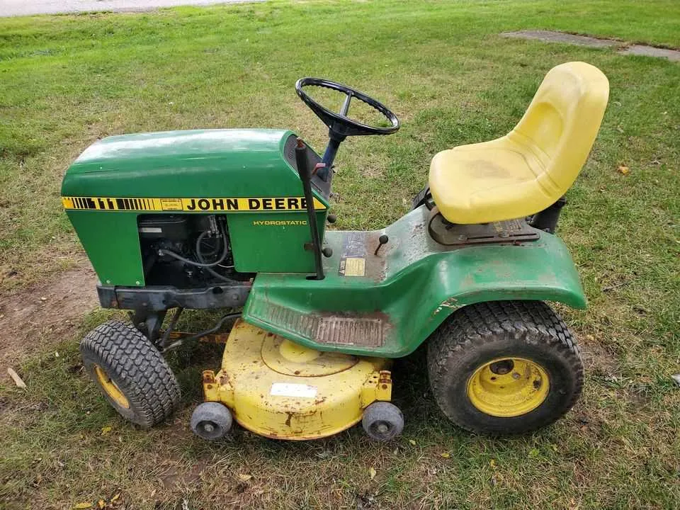 john deere 111 engine specs