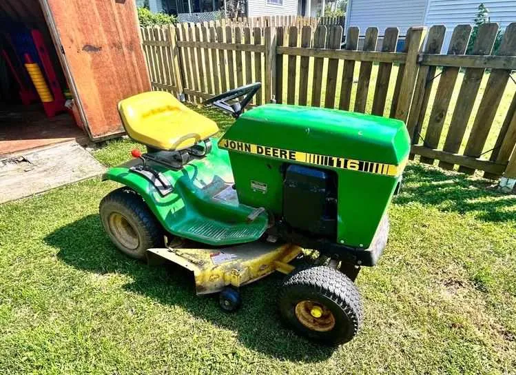 john deere 116 dx specs john deere 116 dx specs