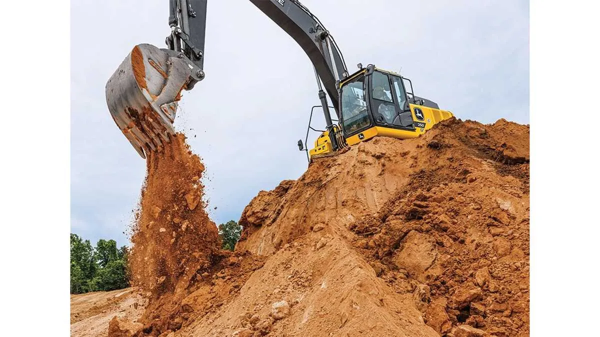 john deere 140 excavator specs