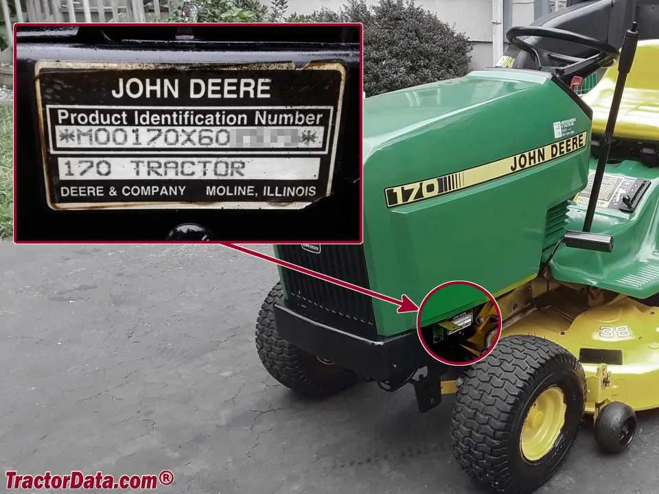 john deere 160 lawn tractor specs