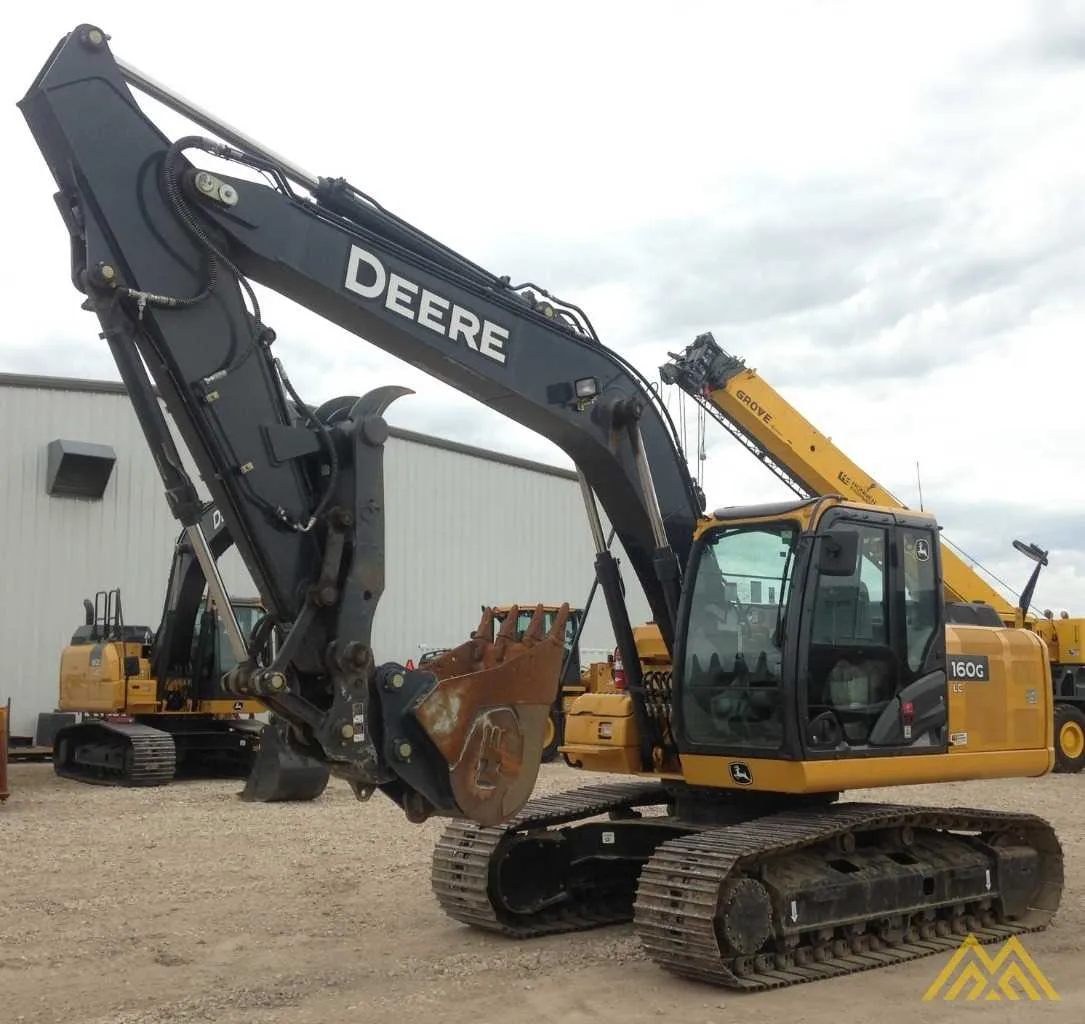 john deere 160g excavator specs